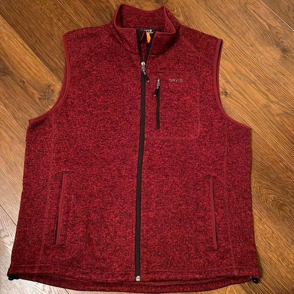 Orvis Other - ORVIS Sweater Fleece Vest Mens Large
